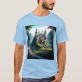 Blume T - Shirt Wiese Castle (Vorderseite)