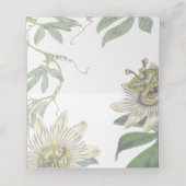 Blume-Tabelle Platzkarte oder Escort-Karte (Innenseite Aufgefaltet)