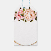 Blume-Tag Geschenkanhänger (Rückseite)