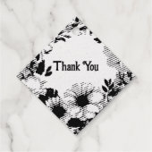 Blume Tag Thankyou Wreath Classy Coquette (Rückseite)