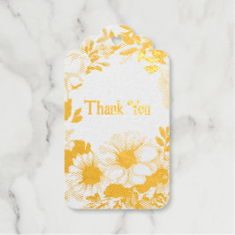 Blume Tag Thankyou Wreath Classy Coquette Geschenkanhänger