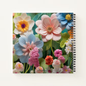 Blume-Tagebuch Notizblock (Rückseite)