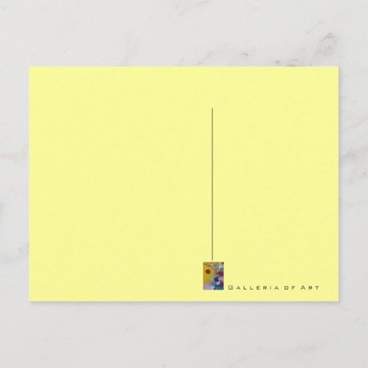 Blume Tagebücher ~ Poscard Postkarte (Rückseite)