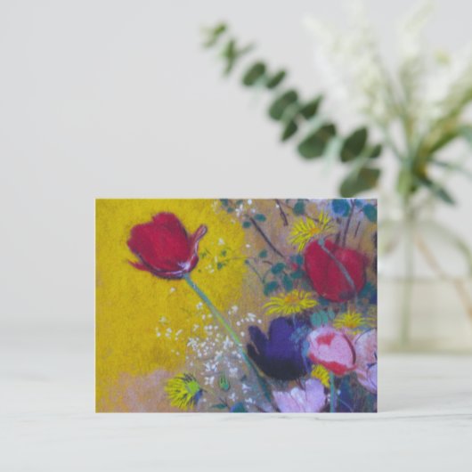 Blume Tagebücher ~ Poscard Postkarte (Stehend Vorderseite)