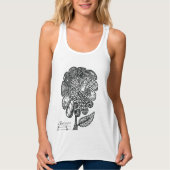 Blume Tank Top (Vorderseite)