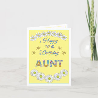 Blume Tante Personalisiert Geburtstagskarte Dankeskarte