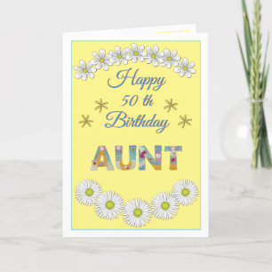 Blume Tante Personalisiert Geburtstagskarte Dankeskarte