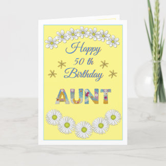Blume Tante Personalisiert Geburtstagskarte Dankeskarte