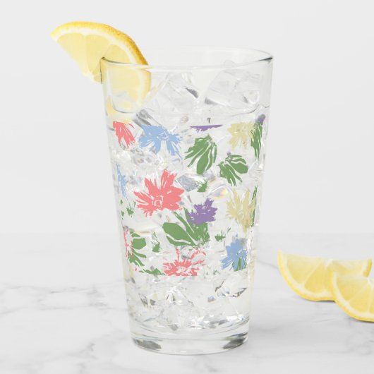 Blume tanzen glas (Vorderseite Ice)