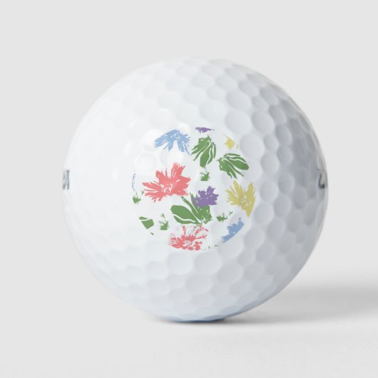Blume tanzen golfball (Vorderseite)