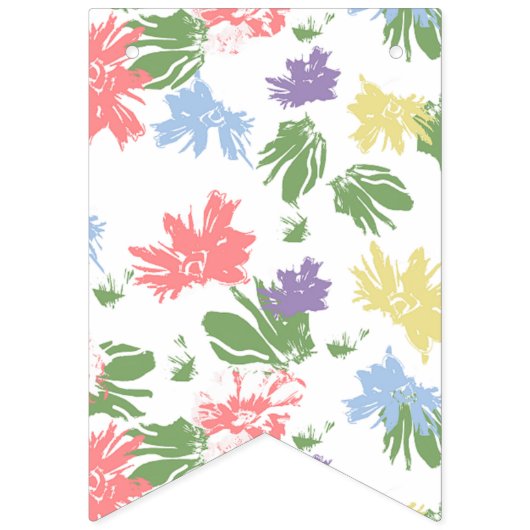 Blume tanzen wimpelkette (Dritte Fahne)