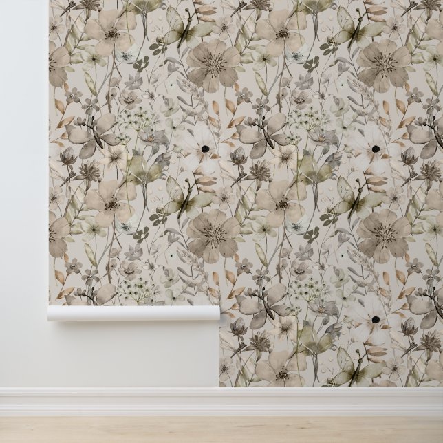 Blume Tapete (Anwendung)