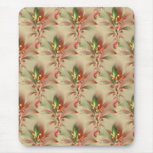 Blume / Tapete Mousepad (Vorne)