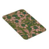 Blume Tarnmuster Magnet (Rechte Seite)