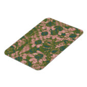 Blume Tarnmuster Magnet (Linke Seite)