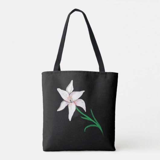 Blume Tasche (Rückseite)