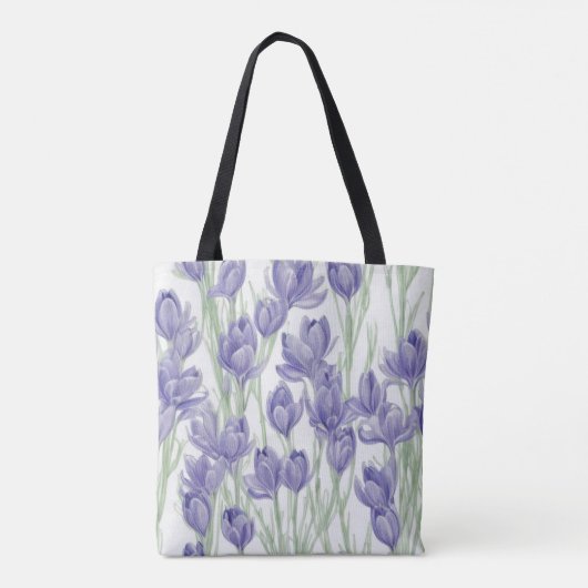 Blume Tasche (Rückseite)