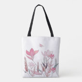 Blume Tasche (Rückseite)