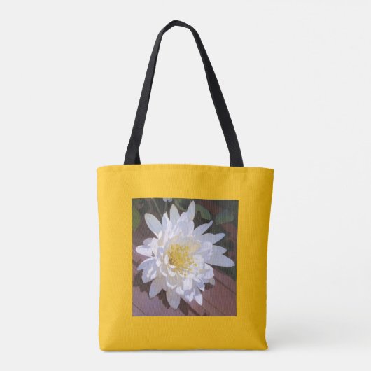 Blume Tasche (Rückseite)