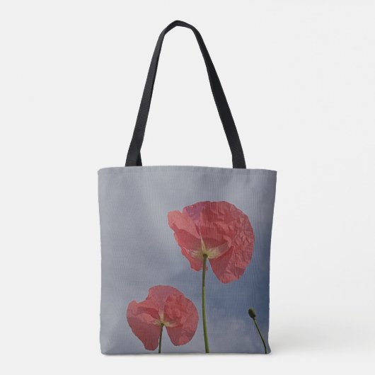Blume Tasche (Rückseite)