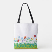 Blume Tasche (Rückseite)