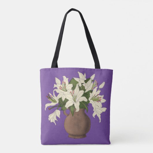 Blume Tasche (Rückseite)