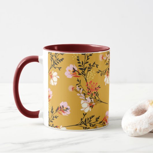 Blume Tasse (Mit Donut)