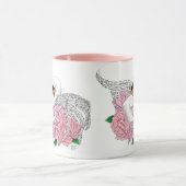 Blume Tasse (Zentrum)