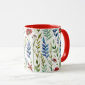 Blume Tasse (VorderseiteRechts)