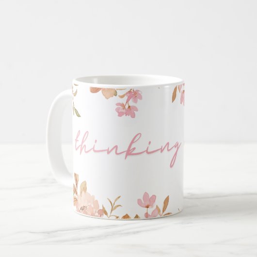 Blume Tasse (Vorderseite Links)