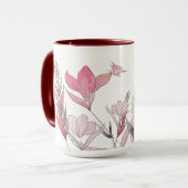 Blume Tasse (Vorderseite Links)