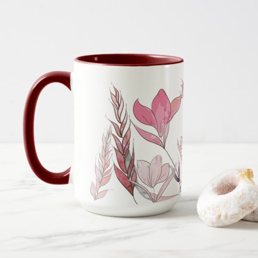 Blume Tasse (Mit Donut)