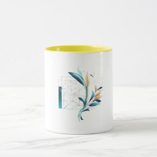 Blume Tasse (Zentrum)
