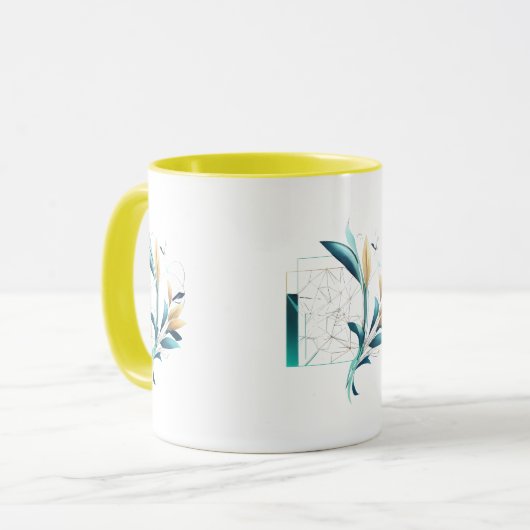 Blume Tasse (Vorderseite Links)