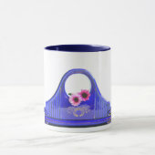 Blume Tasse (Zentrum)