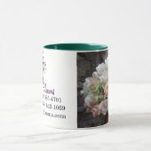 Blume Tasse (Zentrum)