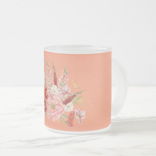 Blume Tasse (VorderseiteRechts)