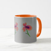 Blume Tasse (VorderseiteRechts)