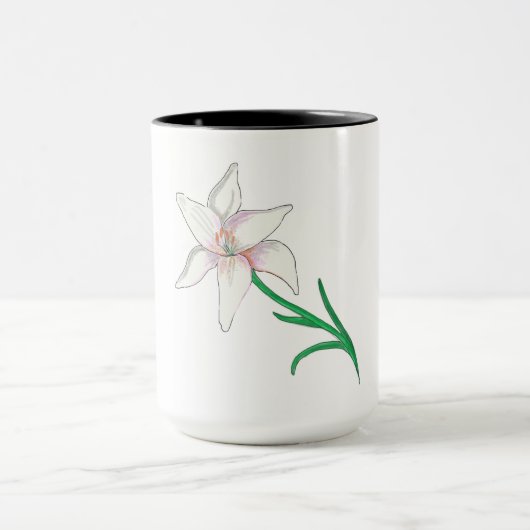 Blume Tasse (Zentrum)