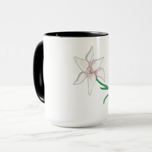 Blume Tasse (Vorderseite Links)