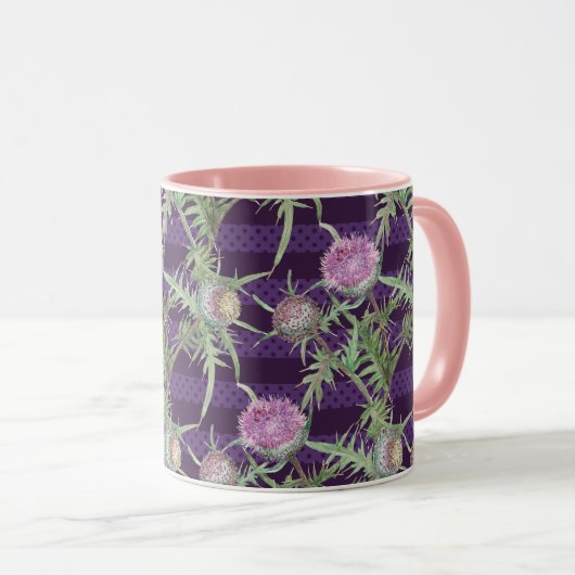 Blume Tasse (VorderseiteRechts)