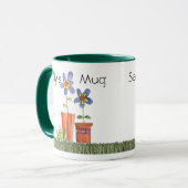 Blume Tasse (Vorderseite Links)