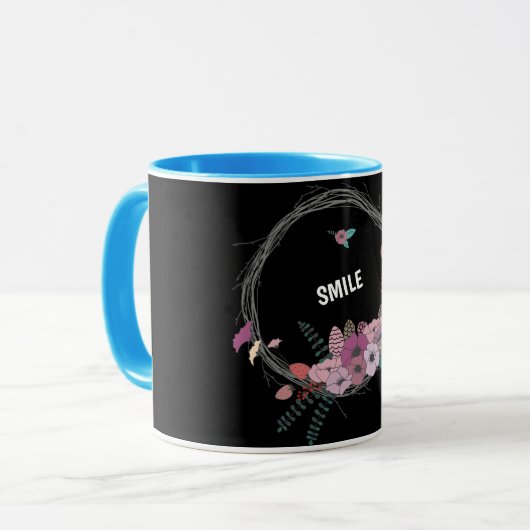 Blume Tasse (Vorderseite Links)