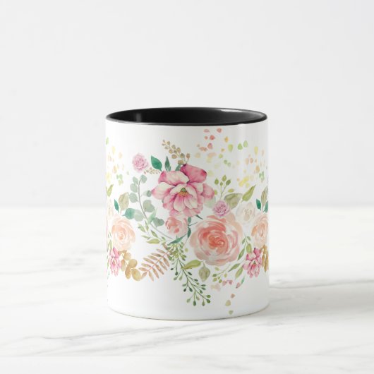 Blume Tasse (Zentrum)