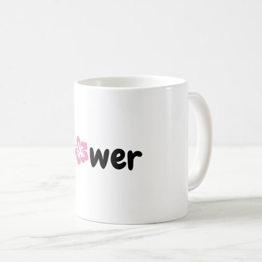 Blume Tasse (VorderseiteRechts)