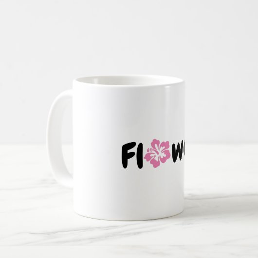 Blume Tasse (Vorderseite Links)