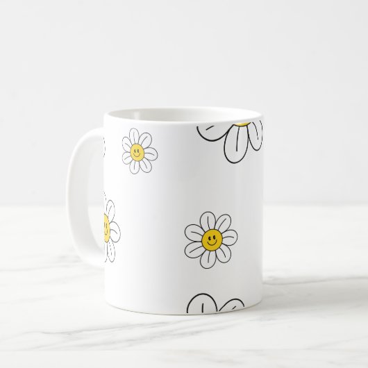 Blume Tasse (Vorderseite Links)