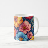 Blume Tasse (VorderseiteRechts)