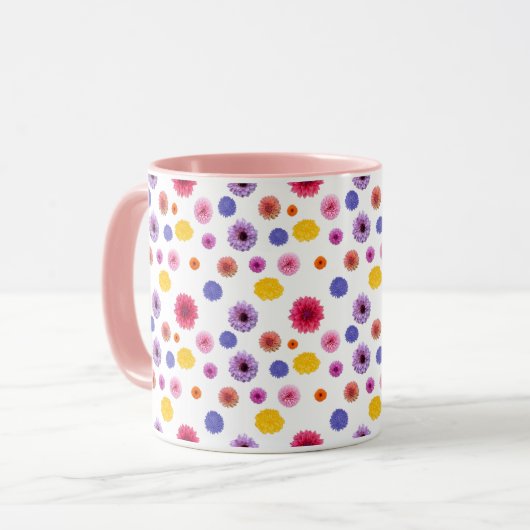 Blume Tasse (Vorderseite Links)