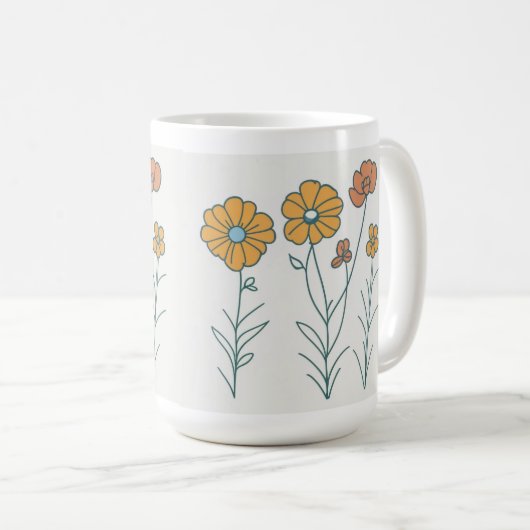 BLUME Tasse (VorderseiteRechts)